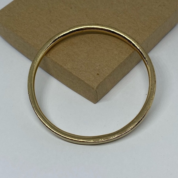 bracelet bangle Enamel bangle gold tone simple classic - Picture 4 of 7